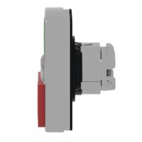 Schneider Electric ZB4BW7L3740 ZB4BW7L3740 Terugstelbaar (Ø) 22 mm Zonder markering Chroom 1 stuk(s) - thumbnail