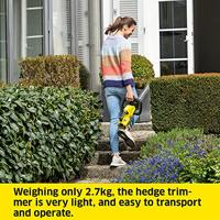 Kärcher Home & Garden Kärcher Heggenschaar Accu 18 V Li-ion - thumbnail