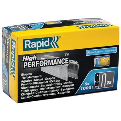 Rapid Nieten Type 28 DP Gegalvaniseerd, Box 5x1000st Lengte 10mm