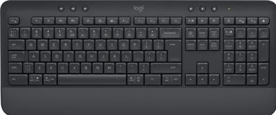 Logitech signature k650 wireless comfort toetsenbord (grafiet, us-international lay-out (qwerty), 100%)