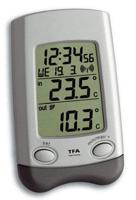 TFA Dostmann Wave 30.3016.54 Draadloze thermometer Zilver - thumbnail