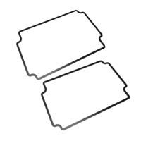 Hammond Electronics 1550Z107GASKET Pakking Silicone Zwart (l x b x h) 125 x 80 x 2 mm 2 stuk(s) - thumbnail
