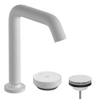 Hansgrohe Tecturis S 2-gats wastafelkraan 150 CoolStart met waste, mat wit - thumbnail