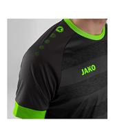 JAKO 4214 Shirt Celtic Melange Km - Antraciet/Lemon - XXL - thumbnail