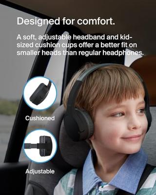 Belkin SOUNDFORM Mini draadloze hoofdtelefoon voor kinderen Belkin SOUNDFORM Mini draadloze hoofdtelefoon voor kinderen