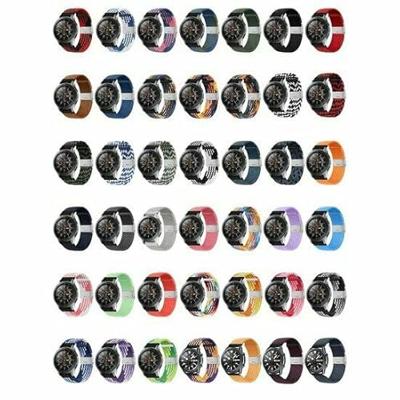 Braided nylon bandje - Zwart / wit - Xiaomi Redmi Watch 5 Active / Redmi Watch 5 Lite Braided nylon bandje - Zwart / wit - Xiaomi Redmi Watch 5 Active / Redmi Watch 5 Lite