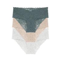 3-pack Dames slips Kant - Lana - Kanten dames onderbroek - thumbnail