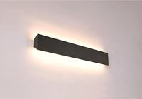 SLV DIRETO 60 1004740 LED-wandlamp LED vast ingebouwd 14 W Zwart - thumbnail