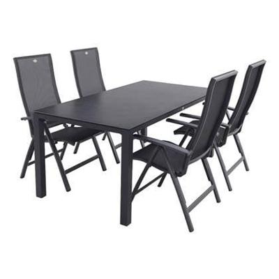 Hartman Valentino|Chaneo verstelbare tuinset - 180x90 cm. - 5-delig