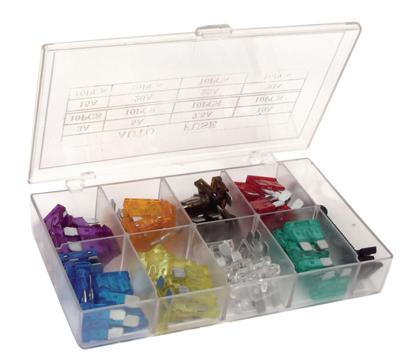 Set autozekeringen (8x10 stuks)