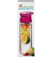 Fresh Flavor Water bottle roze (700 ml) - thumbnail