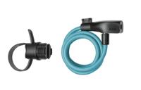 Axa Kabelslot resolute 120/8 lichtblauw (kaart) - thumbnail