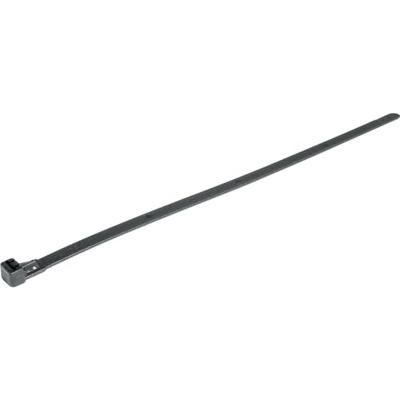HellermannTyton 131-22560 REL250-PA66W-BK Kabelbinder 250 mm 7.60 mm Zwart UV-gestabiliseerd 100 stuk(s)