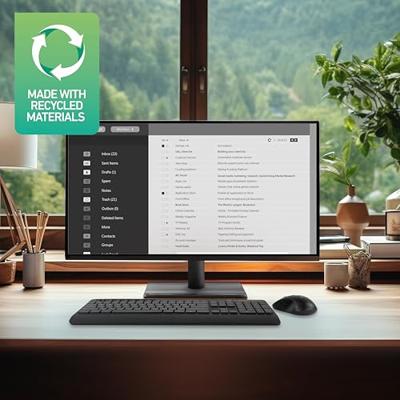 ACT AC5725 Bundel | Draadloos Qwerty Multimedia Toetsenbord + Muis | USB-A Dongle | Zwart