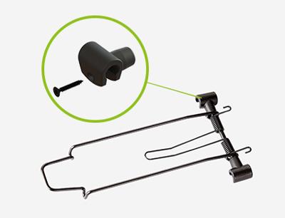 Racktime veerklem "clamp-it" spring clamp clamp-it