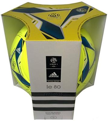 Adidas Voetbal Pro Ligue 1 Wedstrijdbal Geel/Blauw Adidas Voetbal Pro Ligue 1 Wedstrijdbal Geel/Blauw