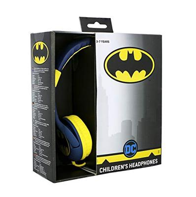 OTL Technlogies Batman Bat Signal Junior hoofdtelefoon, bekabeld, voor kinderen (officieel gelicentieerd product)