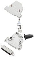 encitech DTSL25-SJSRG-S-DMS-K 6355-0091-33 D-sub female connectorset 45 ° Aantal polen: 25 Soldeerkelk 1 stuk(s) - thumbnail