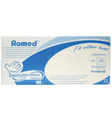 Romed Latex Handschoenen Medium