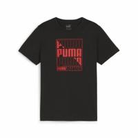 T-Shirt met Korte Mouwen voor kinderen Puma Graphic - Maat: 7-8 jaar - thumbnail