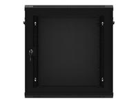 Lanberg WF01-6412-23B rack 12U Wandrek Zwart - thumbnail