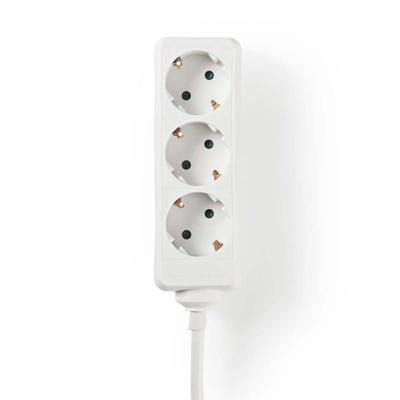 Nedis Stekkerdoos | Randaarde stekker / Type F (CEE 7/7) | 3-wegs | 3 m | 3680 W | 16 A | Wit | 15 stuks - EXSO330F1WTB EXSO330F1WTB Nedis Stekkerdoos | Randaarde stekker / Type F (CEE 7/7) | 3-wegs | 3 m | 3680 W | 16 A | Wit | 15 stuks - EXSO330F1WTB EXSO330F1WTB