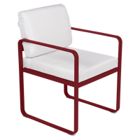 Fermob Bellevie dining armchair tuinstoel Chili - Off-White - thumbnail