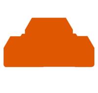 Weidmüller 1690080000 Afsluitplaat Oranje 20 stuk(s) - thumbnail
