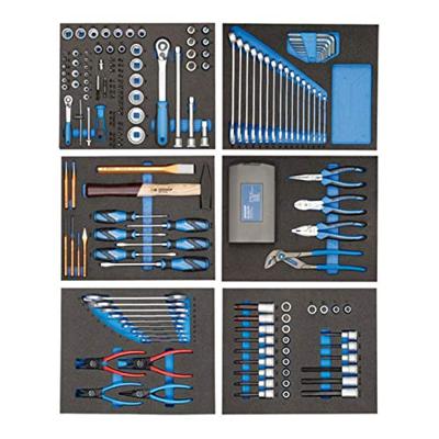 Gedore WSL-L-TS-190 | Gereedschapwagen WSL L7 + gereedschapset TS-190 | 190-delig - 2980320