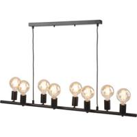 its about RoMi Hanglamp 'Miami' 8-lamps, kleur Zwart - thumbnail