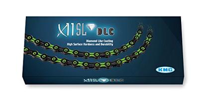 KMC ketting 1/2-11/128 116 11V DLC 11 zwart/groen