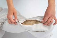 Amazonas Fat Chair Creme hangstoel - thumbnail