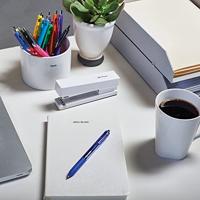 Dymo D1 tape 9 mm, zwart op transparant - thumbnail