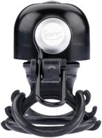 CONTEC fietsbel "diamond bing" ct mini bell diamond bing, black/silver, uni - thumbnail