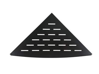 Ridder InWall hoekplanchet 29x29 mat zwart