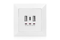 Digitus DA-70618 USB-laadbus Met USB Wit - thumbnail