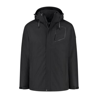 Travelin' Men - Waterproof jacket - Zwart - Maat XXL Travelin' Men - Waterproof jacket - Zwart - Maat XXL
