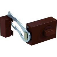 Basi 1306-0204 Extra deurslot met vergrendelbeugel Bruin - thumbnail
