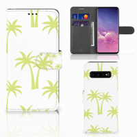 Samsung Galaxy S10 Hoesje Palmtrees | Portemonnee hoesje - thumbnail