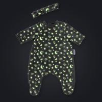 Corolle poppen pyjama en hoofdband, 30cm - glow in the dark - thumbnail