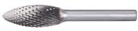 PFERD TOOLS 21202553 Freesstift Vlam Lengte 37 mm Afmeting, Ø 3 mm Werklengte 7 mm Schachtdiameter 3 mm - thumbnail