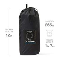 Helinox Ground Chair campingstoel - Zwart - thumbnail