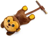 Beeztees kattenspeelgoed Jungle Aap pluche/matatabi 16x7x5cm bruin - thumbnail
