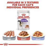 ROYAL CANIN FHN Sterilised in saus - natvoer voor volwassen katten - 12x85g - thumbnail