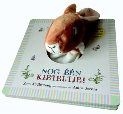 Nog een kieteltje! Handpopboek bij Raad eens hoeveel ik van je hou - Sam McBratney - Hardcover (9789047707639)