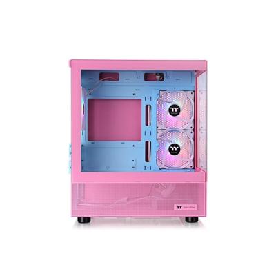 Thermaltake View 170 TG ARGB Bubble Pink Micro-tower Gaming-behuizing Pink, Blauw Zijvenster