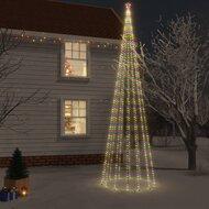 VidaXL Kerstboom met grondpin 1134 led&apos;s meerkleurig 800 cm - thumbnail