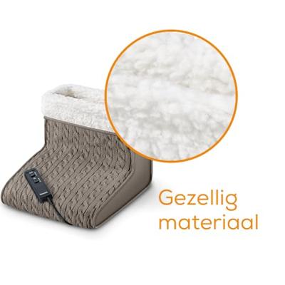 Beurer FWM45 Voetenwarmer 15 W Grijs, Wit