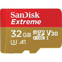 SanDisk Extreme microSDHC 32 GB geheugenkaart - thumbnail