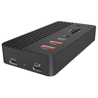 ICY BOX IB-DK4072M-CU31 USB 3.2 Gen 2 (3.1 Gen 1) Type-C Zwart ICY BOX IB-DK4072M-CU31 USB 3.2 Gen 2 (3.1 Gen 1) Type-C Zwart